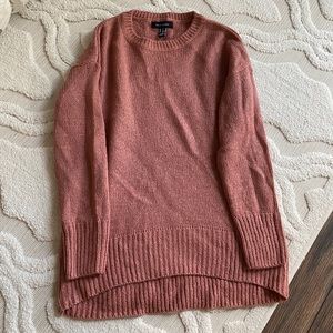 Mauve 2/3 knit sweater